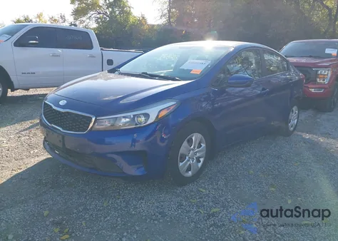 2018 Kia Forte Lx from USA, damaged, VIN 3KPFK4A7XJE267307